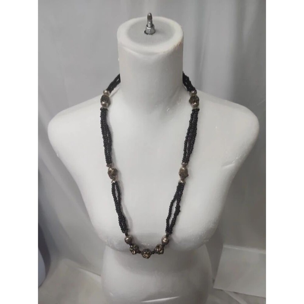 antique beaded necklace